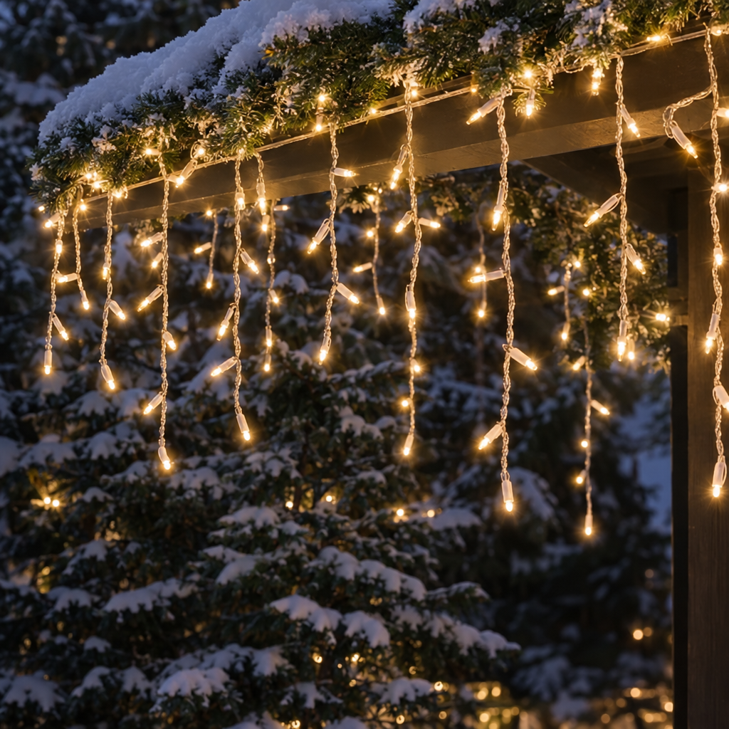 Outdoor Icicle Lights
