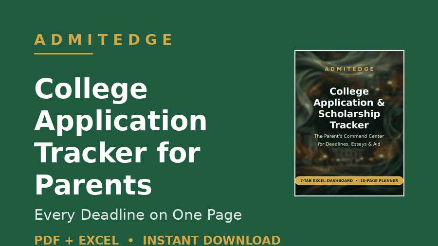 College Application & Scholarship Tracker