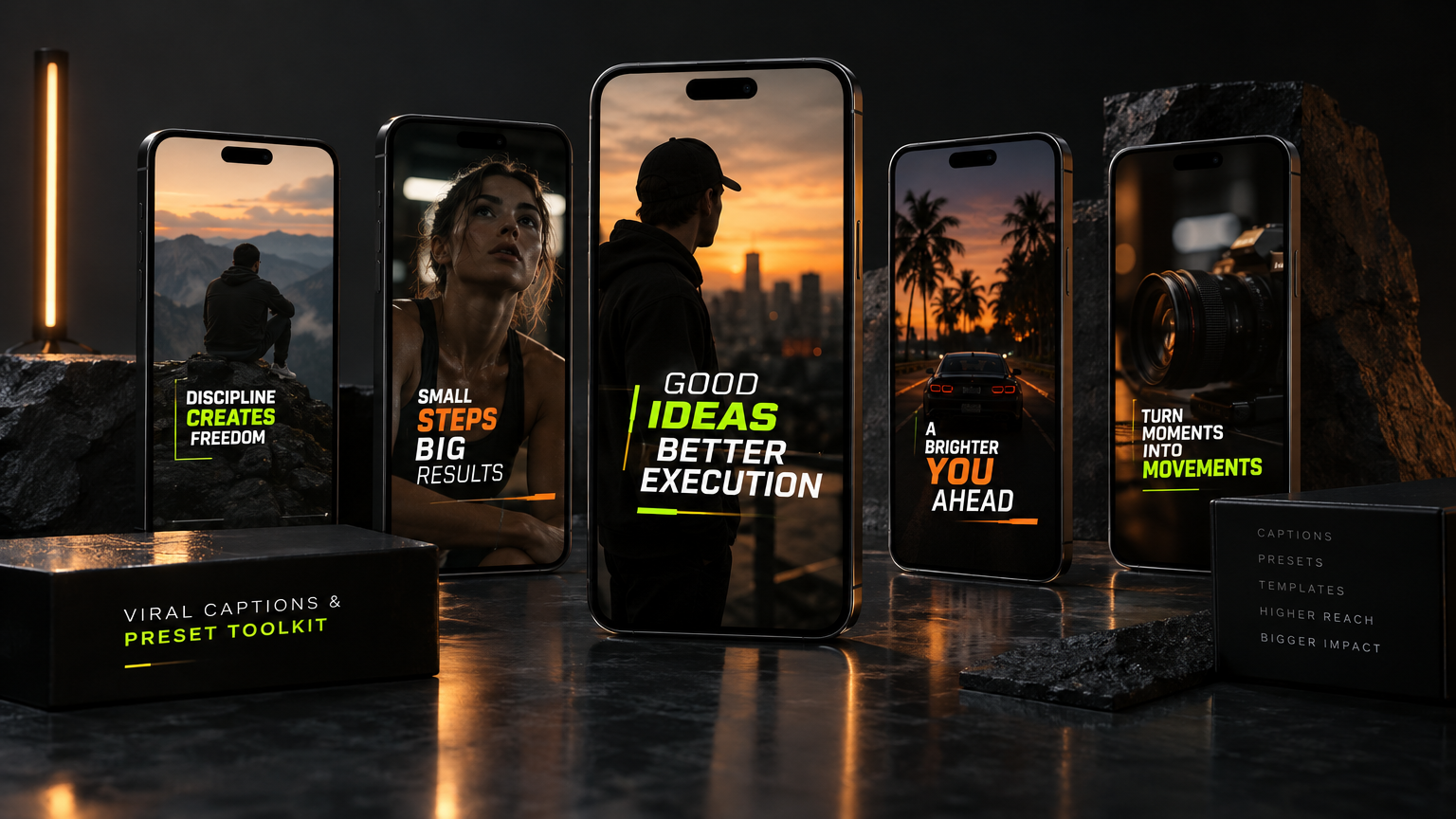 Viral Captions & Preset Toolkit
