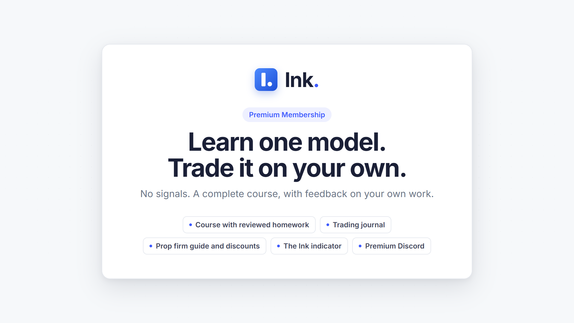 Ink Premium, Lifetime access