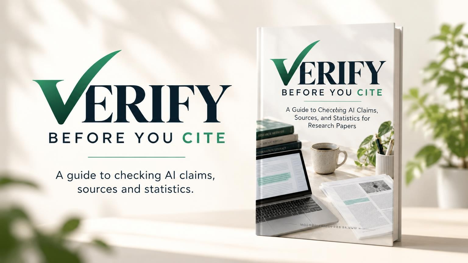 Verify Before You Cite: A Guide to Checking AI Claims, Sources, & Statistics