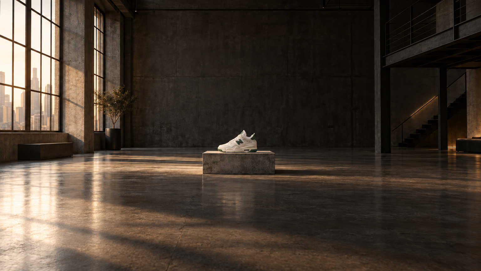New Balance 550 White Green
