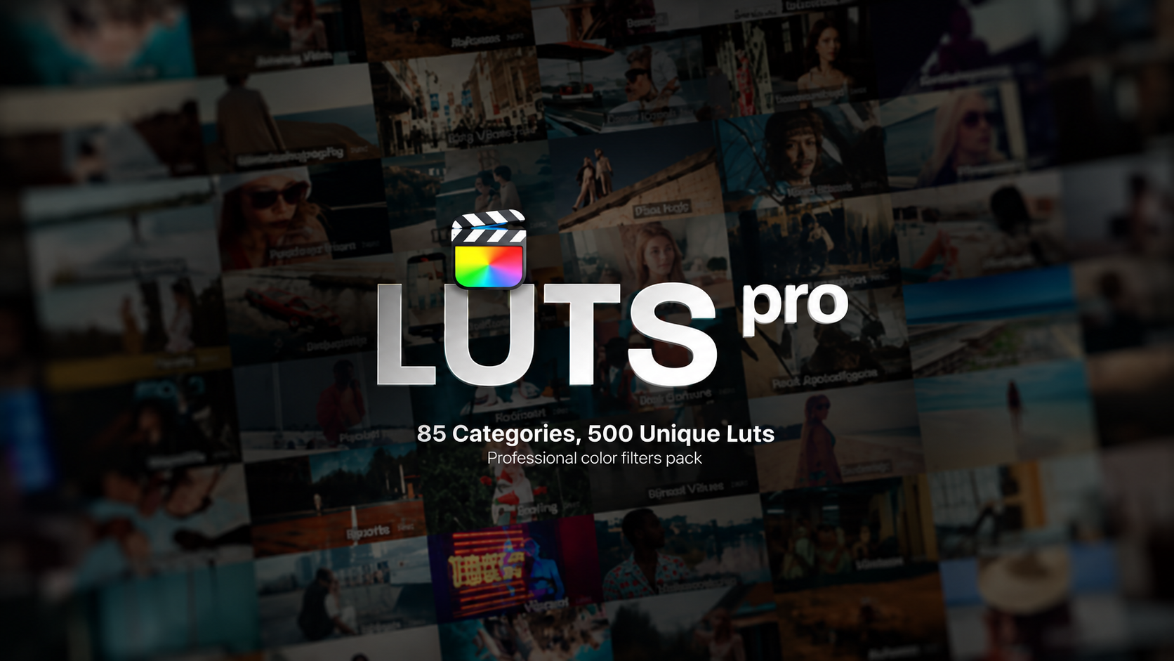Luts Pro Professional Colour Grading Pack 