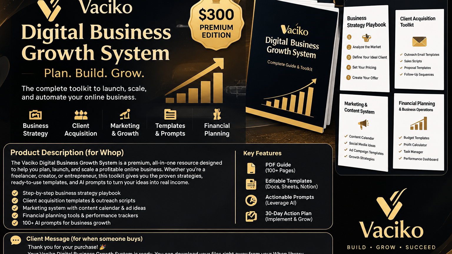 Digital Business Growth System