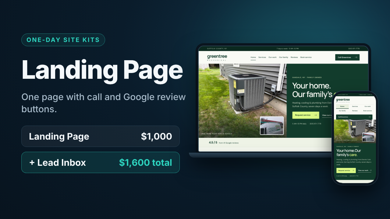 Landing Page