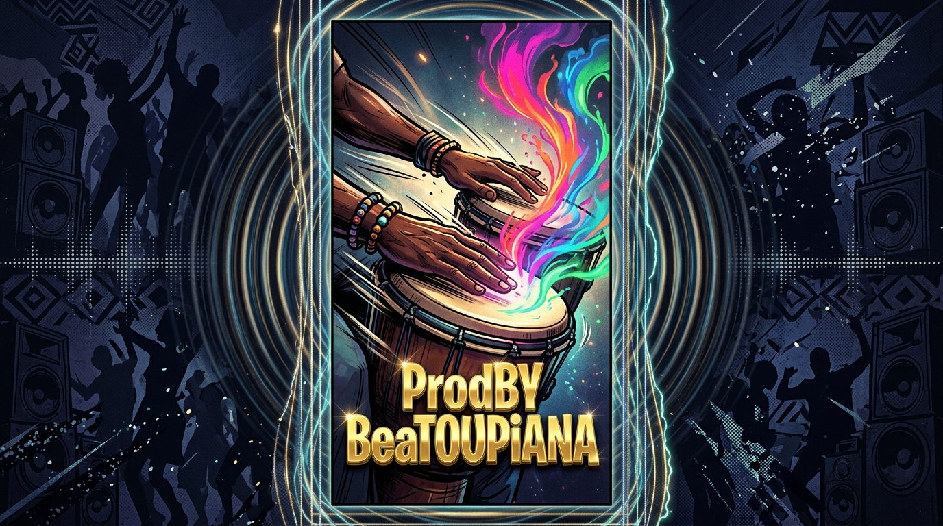 Project preview of FreeBEAT: Groovy piano and violin experimental afro instrumental beat 01