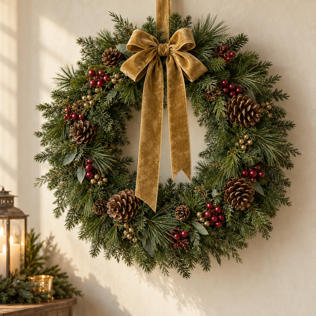 Nordic Pine Wreath