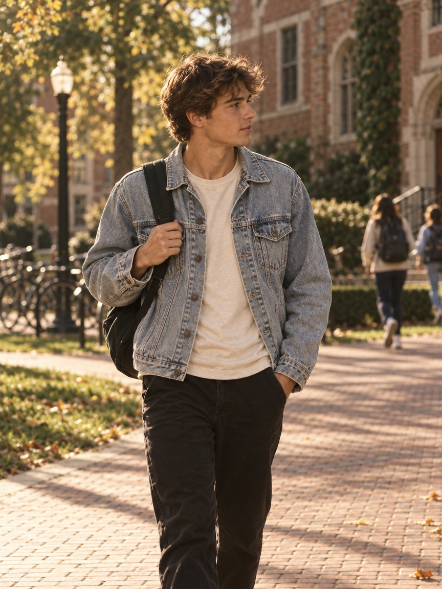 Light Wash Denim Jacket