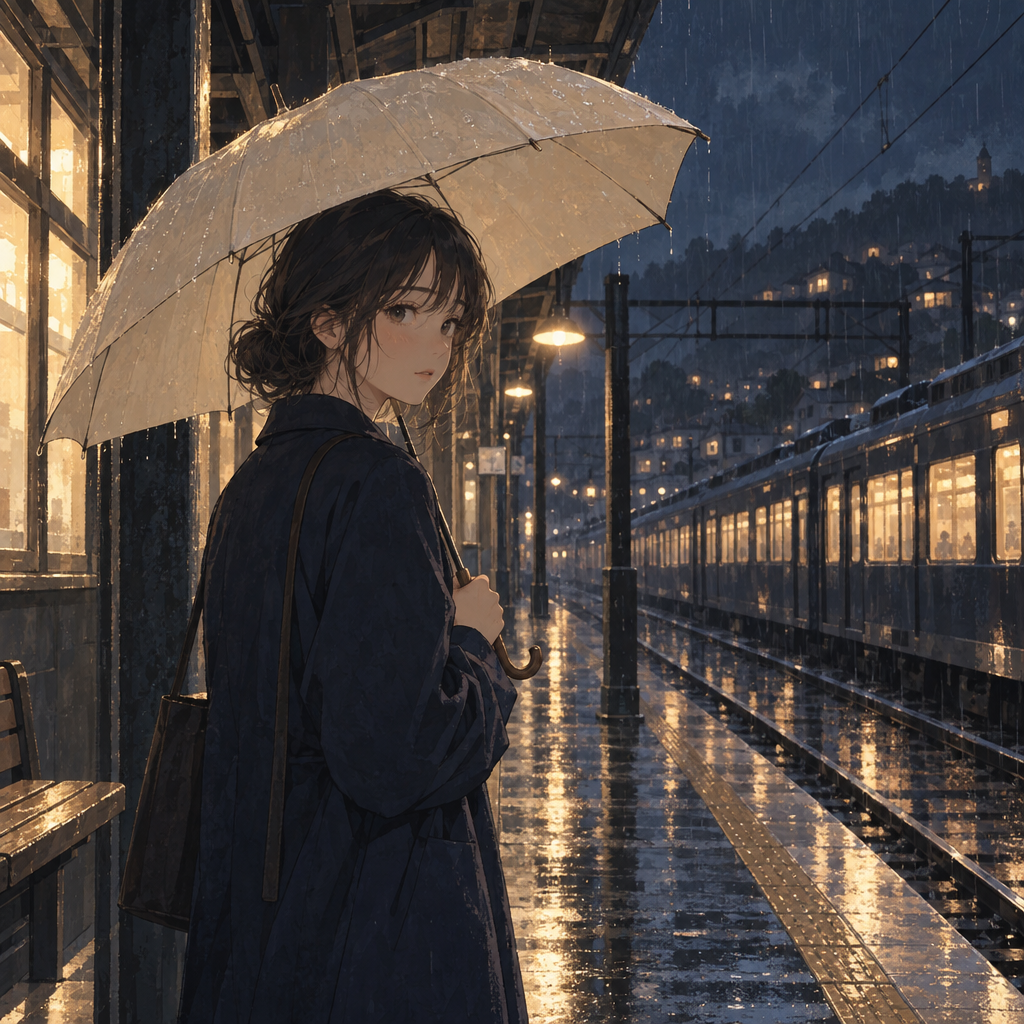 Rain Station Print