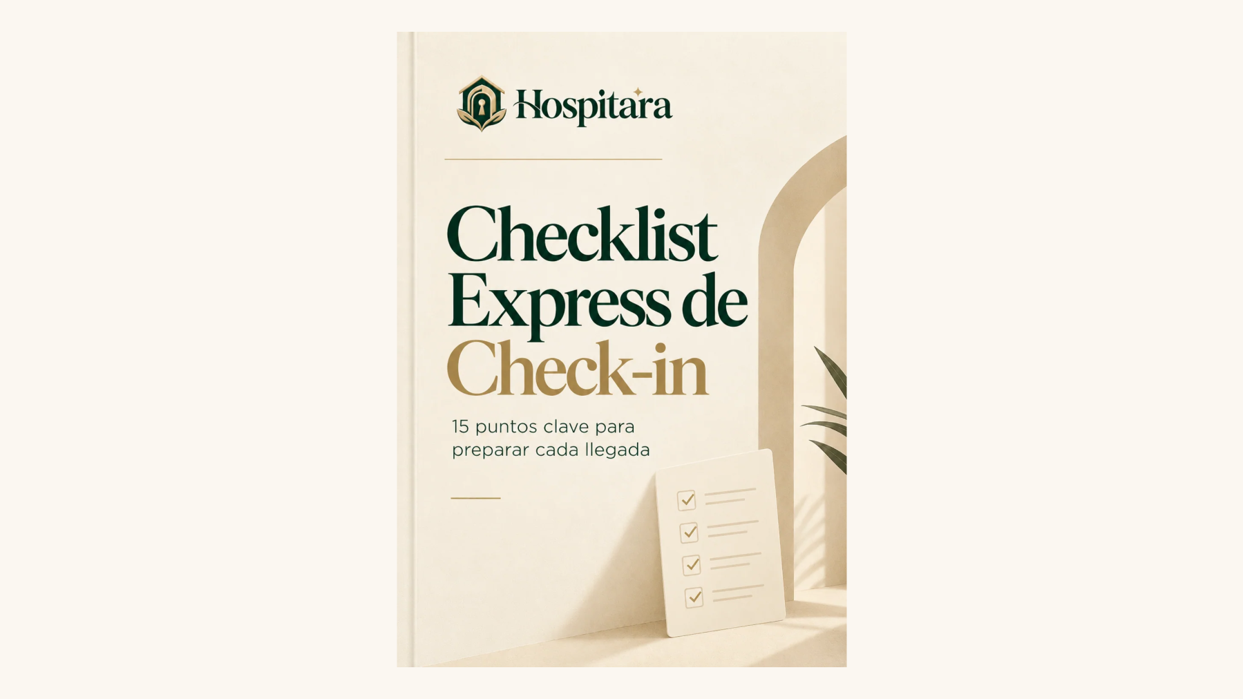 Checklist Express de Check-in