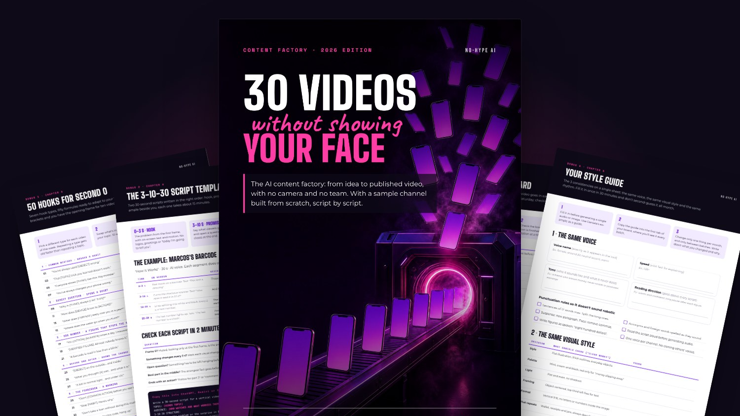30 Videos Wihtout Showing Your Face