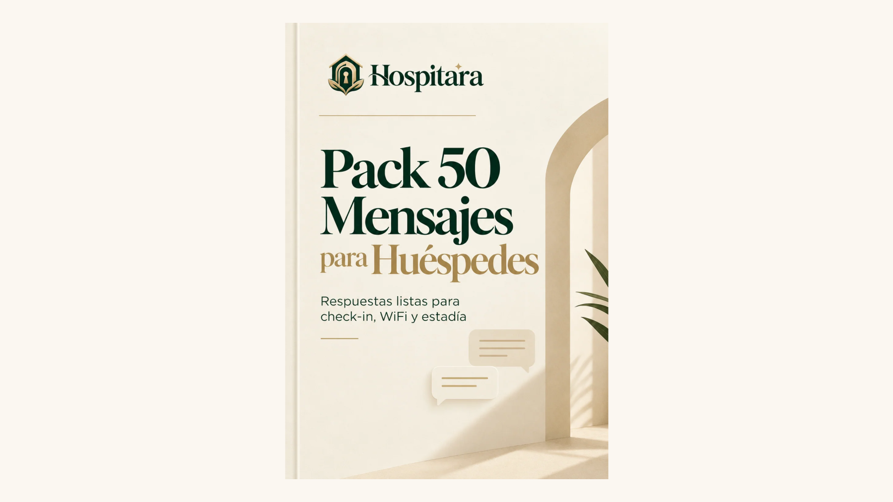 Pack 50 Mensajes para Huéspedes