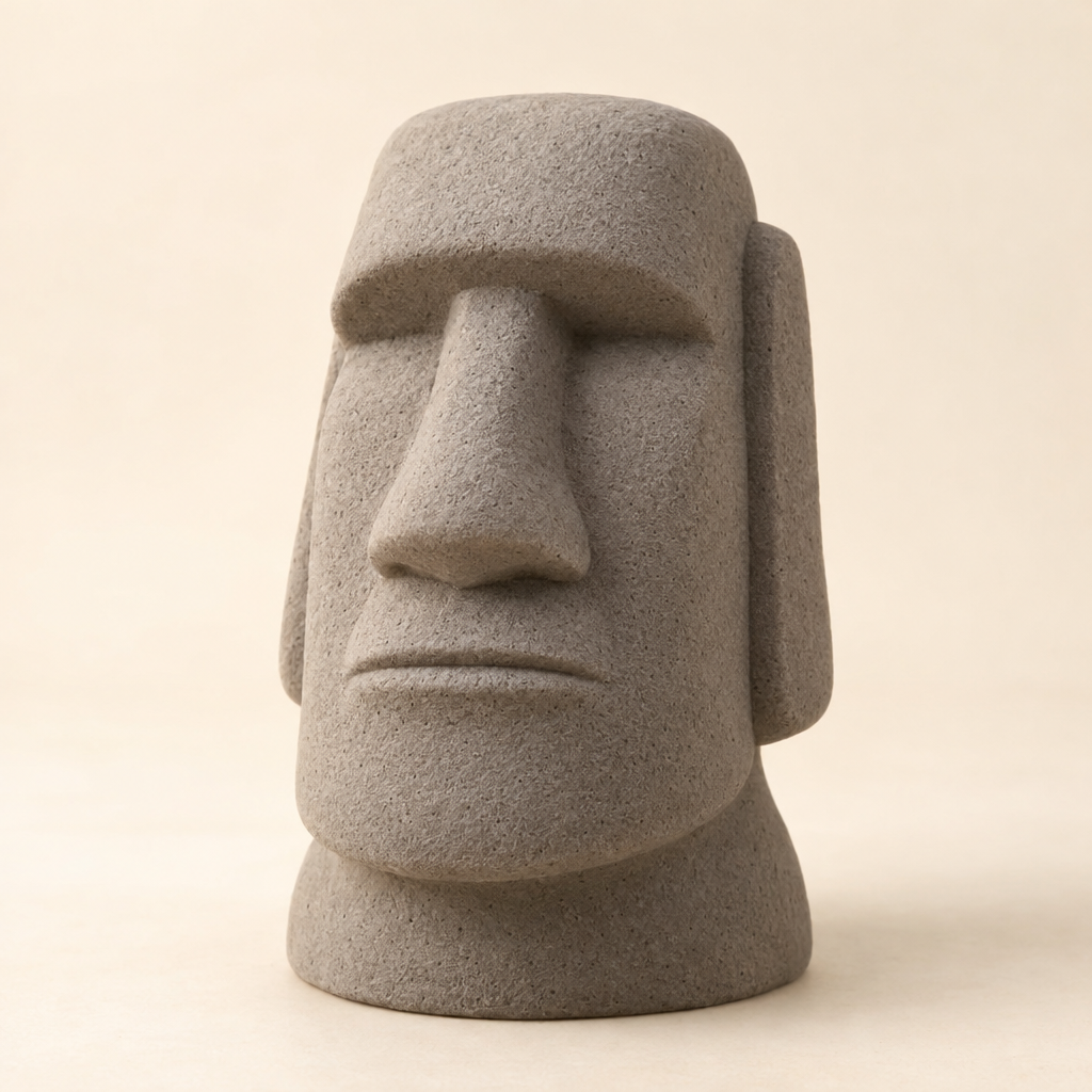 Moai Head Squish