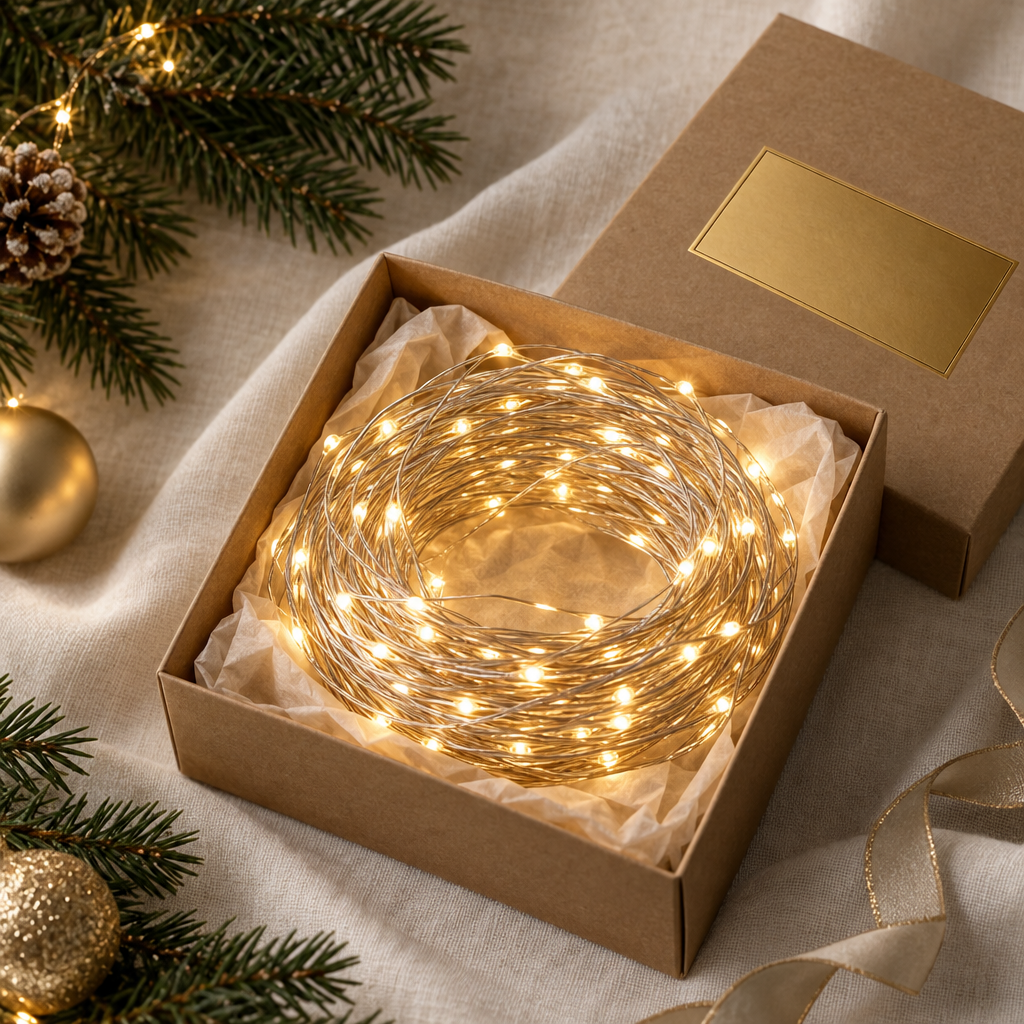 Warm White Fairy Lights, 50 ft