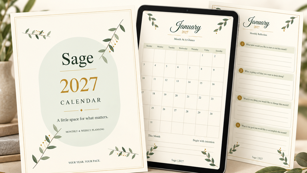 Sage Calendar 2027
