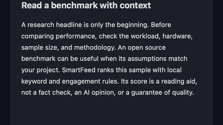 SmartFeed — SwiftUI Reader Source Template