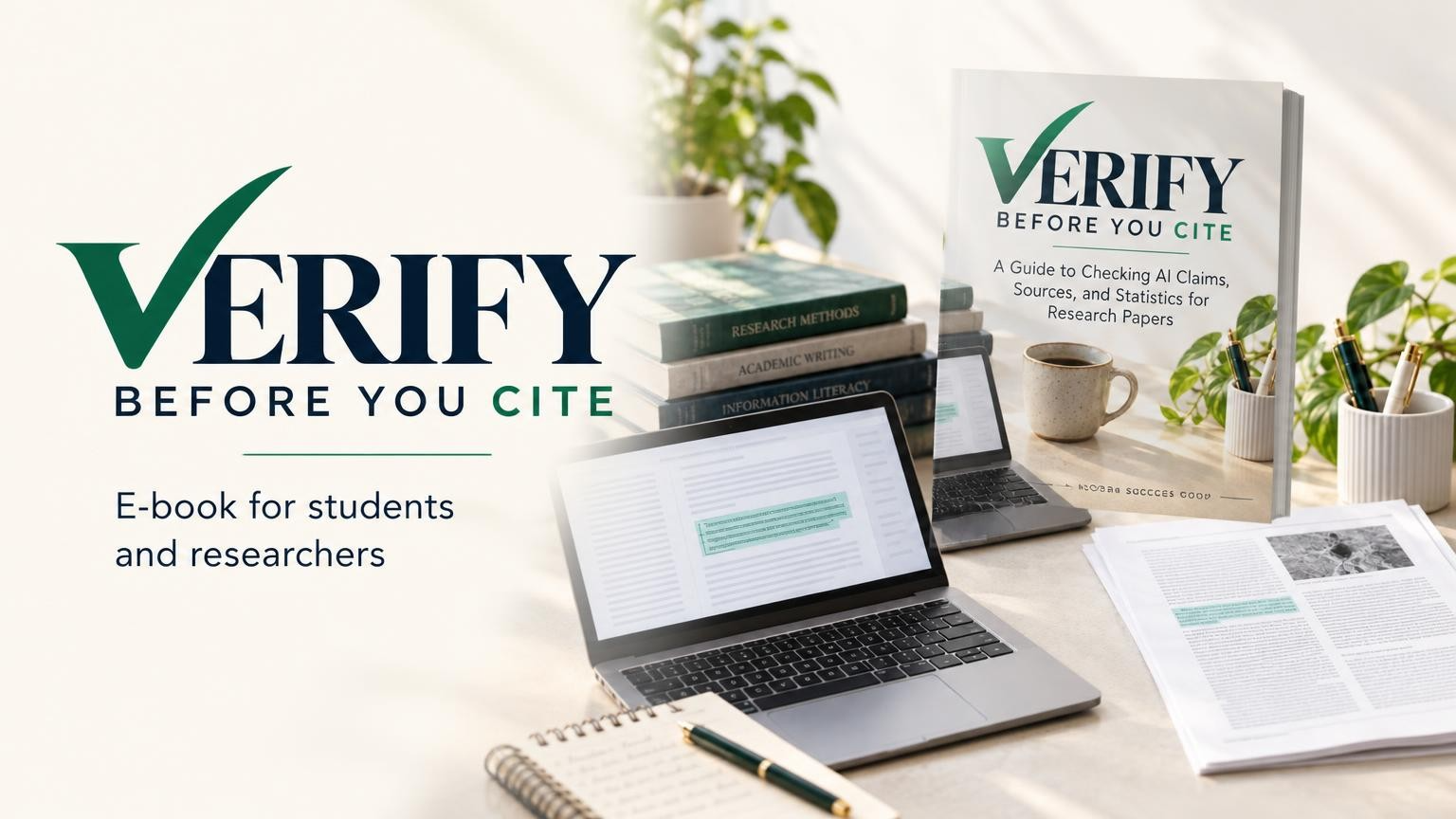 Verify Before You Cite Complete E-book + Companion Toolkit Bundle