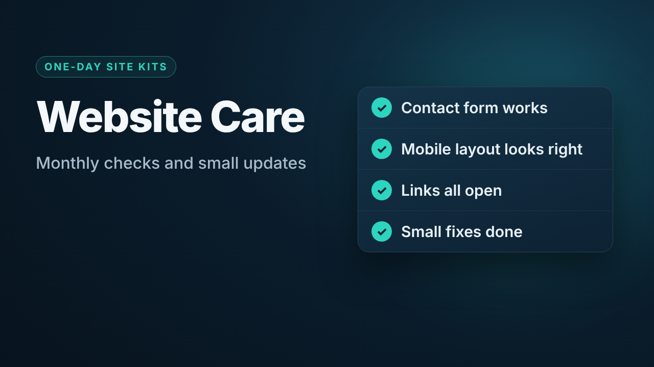 Website Care