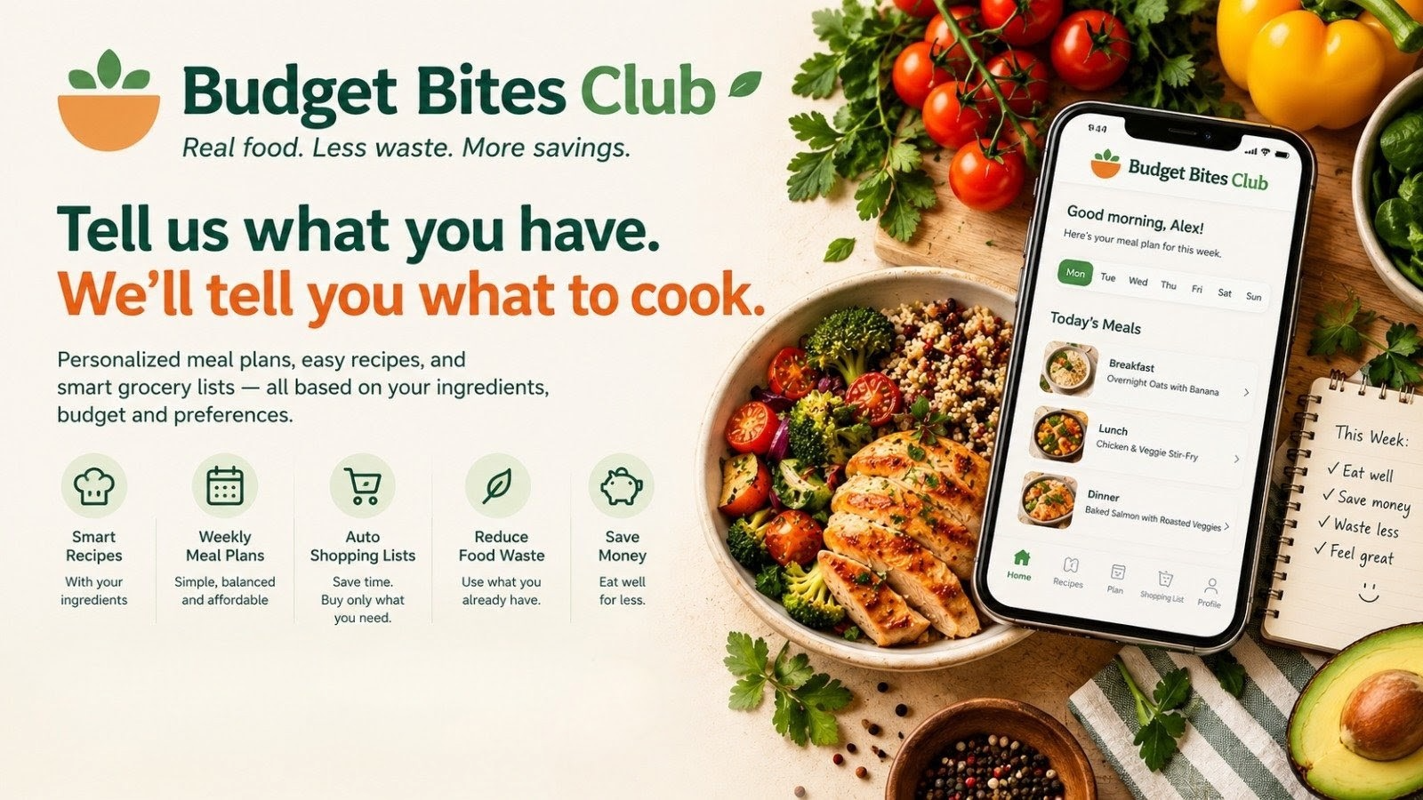 Budget Bites Club Membership