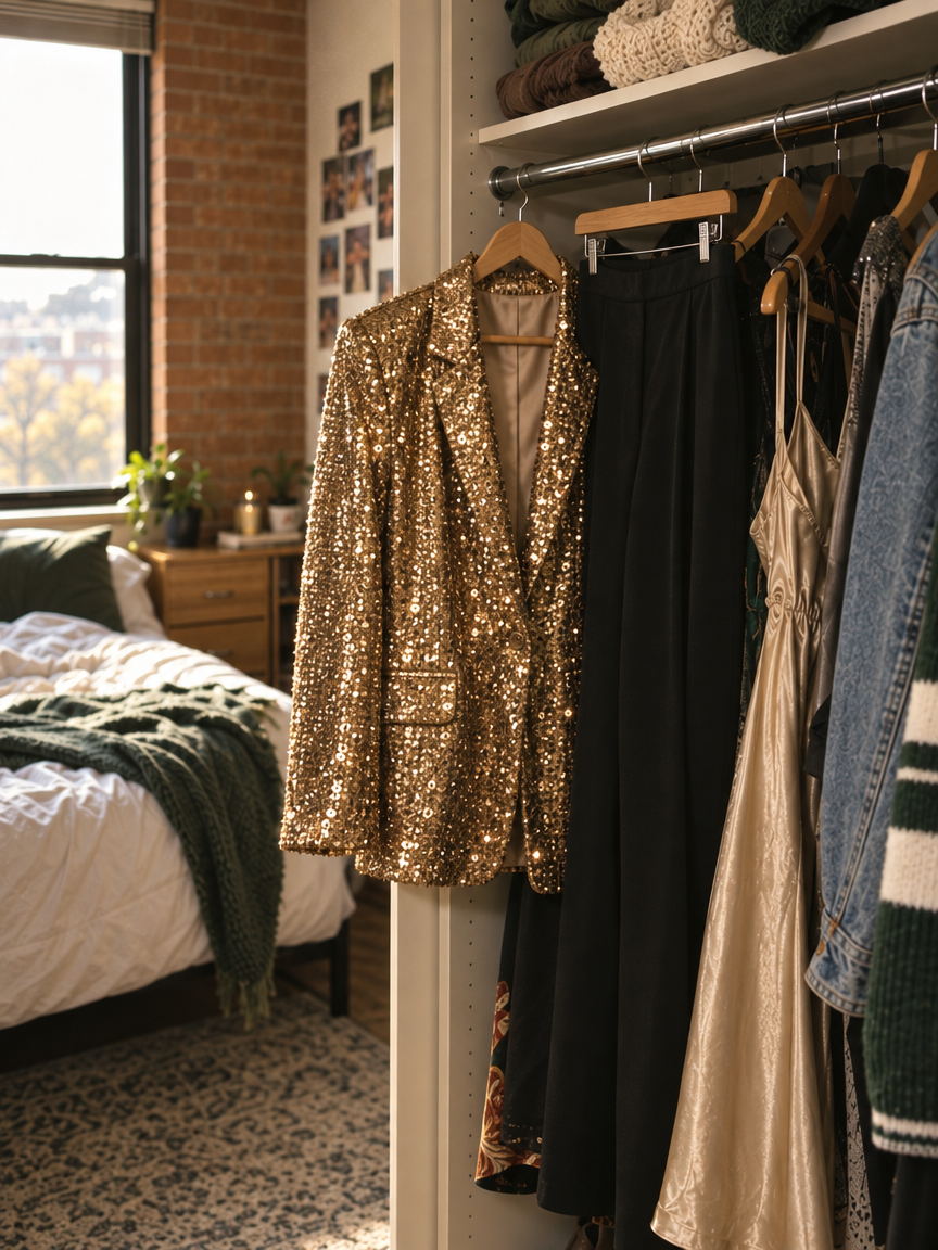 Disco Sequin Blazer