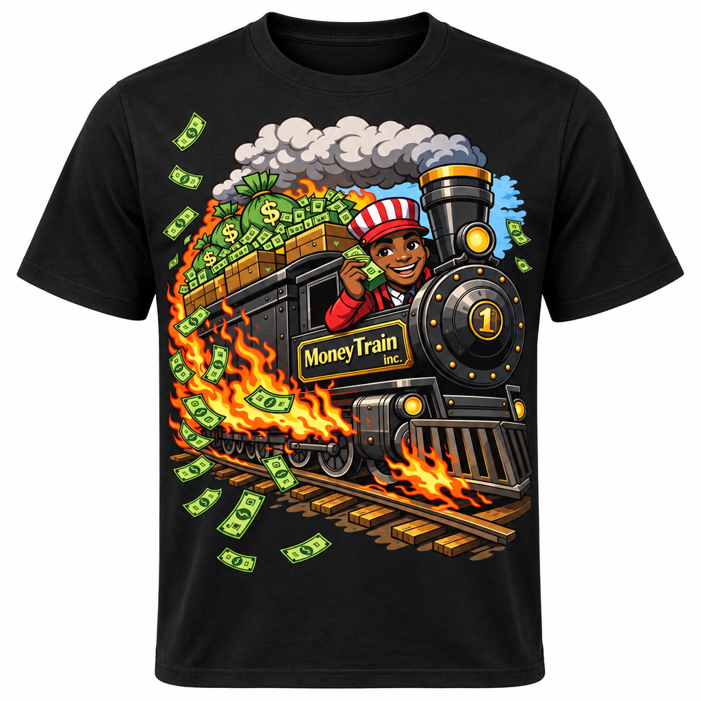 MoneyTrain Cartoon Tee