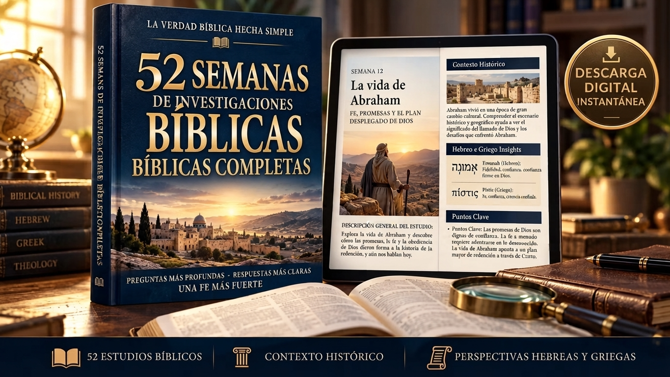 52 Semanas de Investigaciones Bíblicas Completas