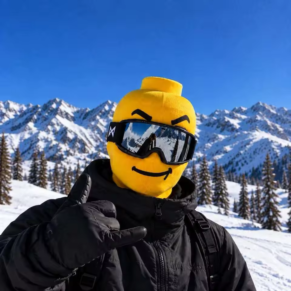 Funny Face Ski Mask