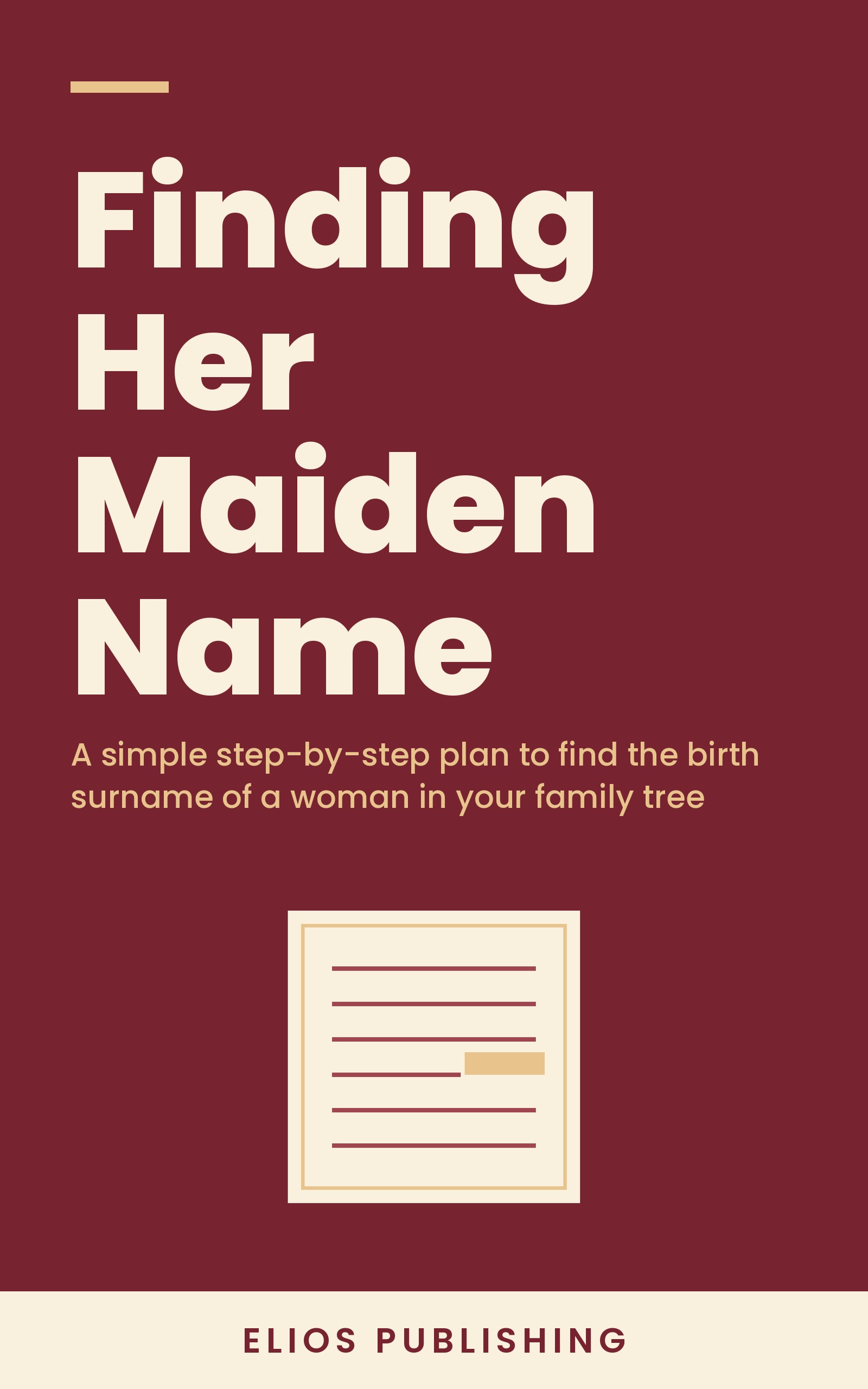 Finding Her Maiden Name