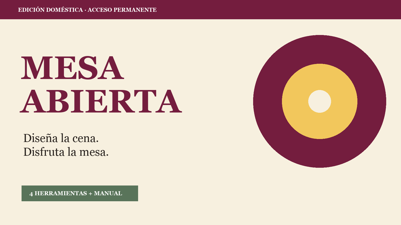 MESA ABIERTA
