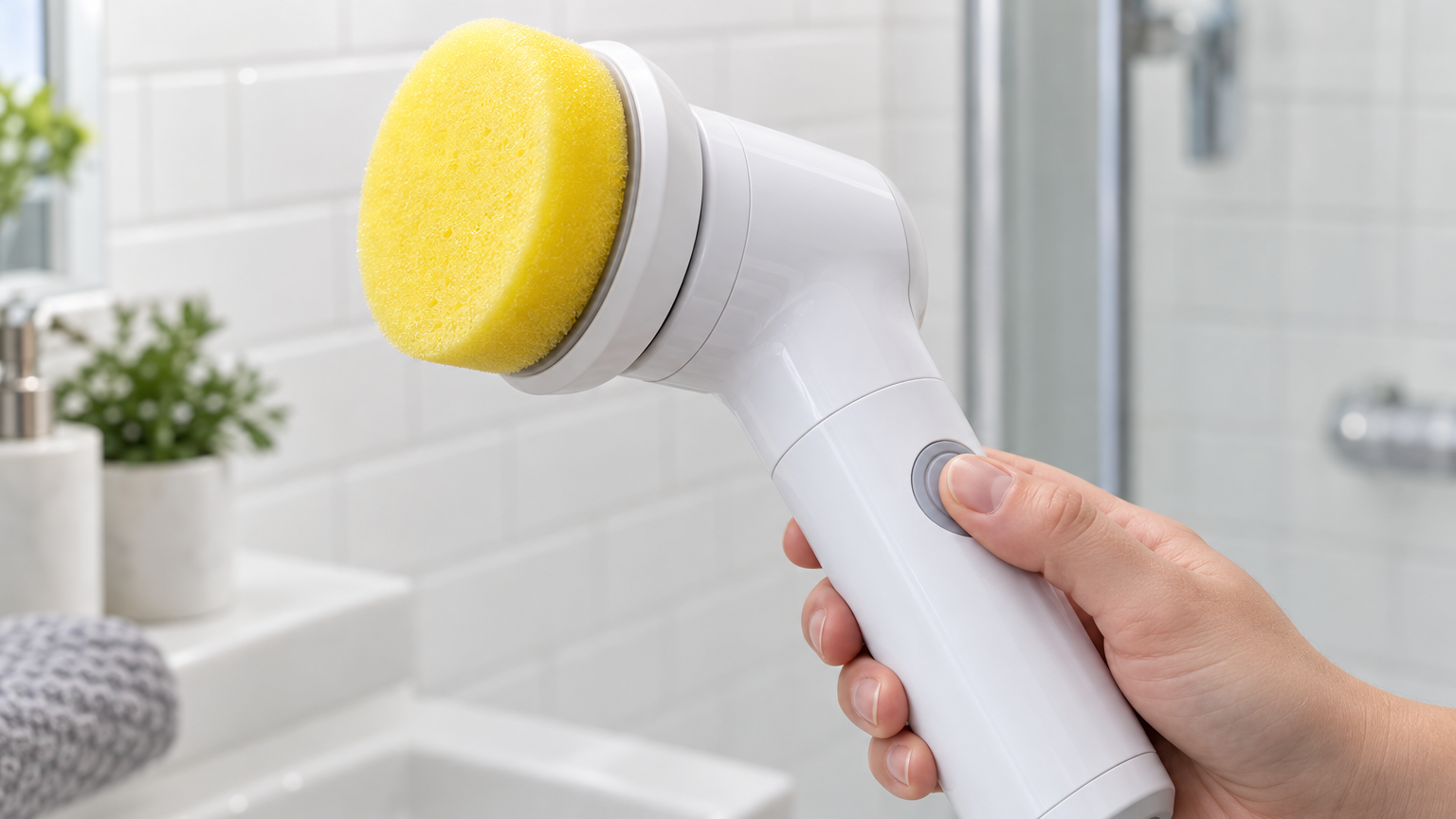 Cordless Spin Scrubber