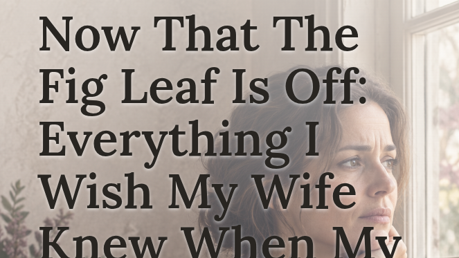 Now That the Fig Leaf is Off: Everything I Wish My Wife Knew When My Porn Secre…