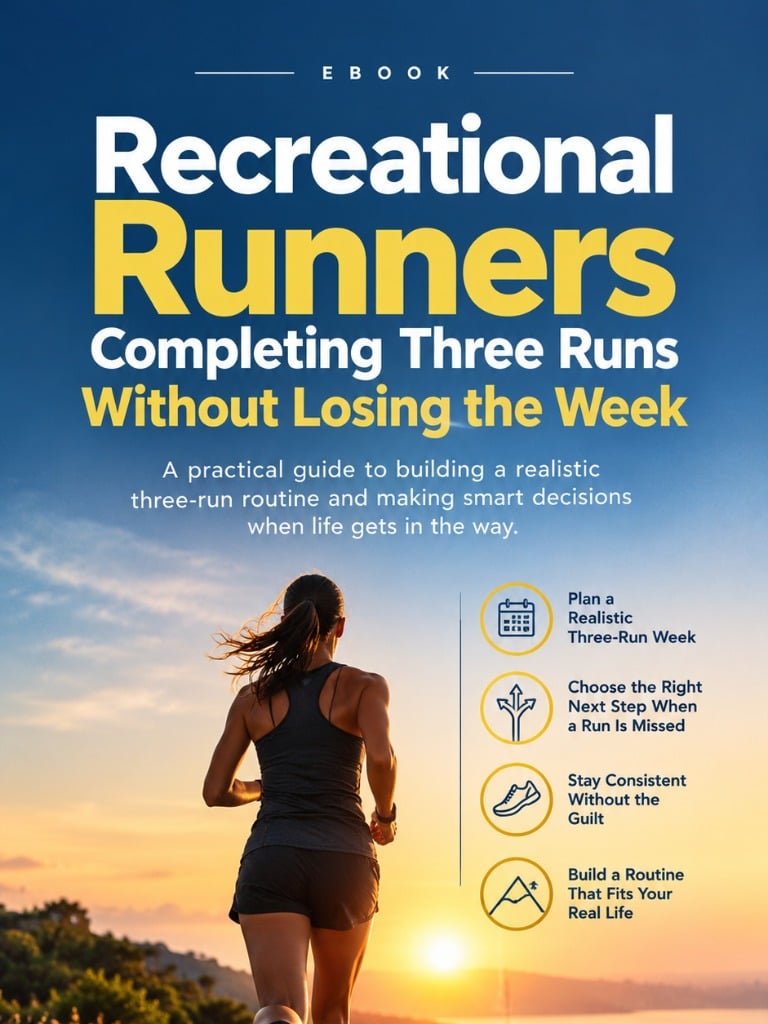Recreational Runners Completing Three Runs Without Losing the Week