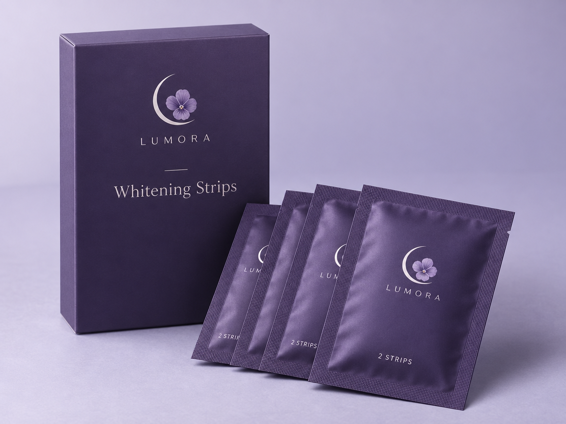 Color-Correcting Whitening Strips