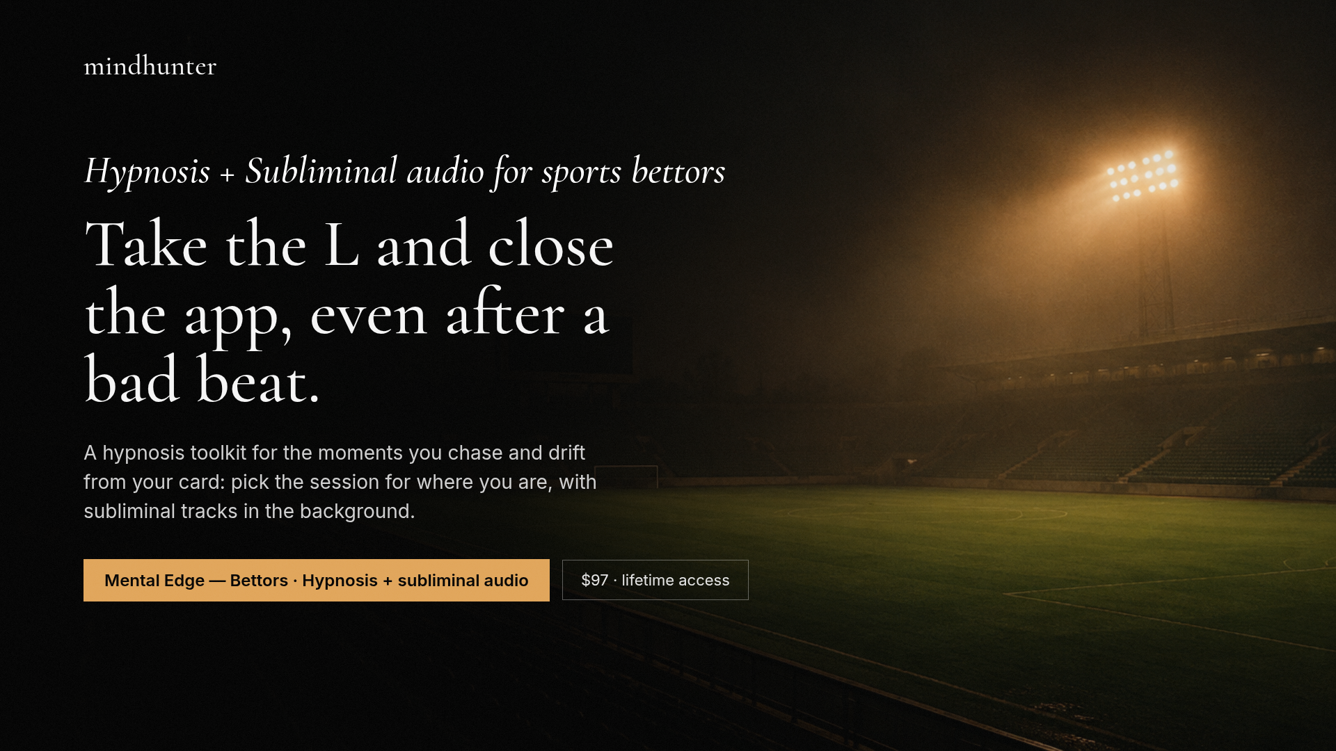 Mental Edge — Bettors