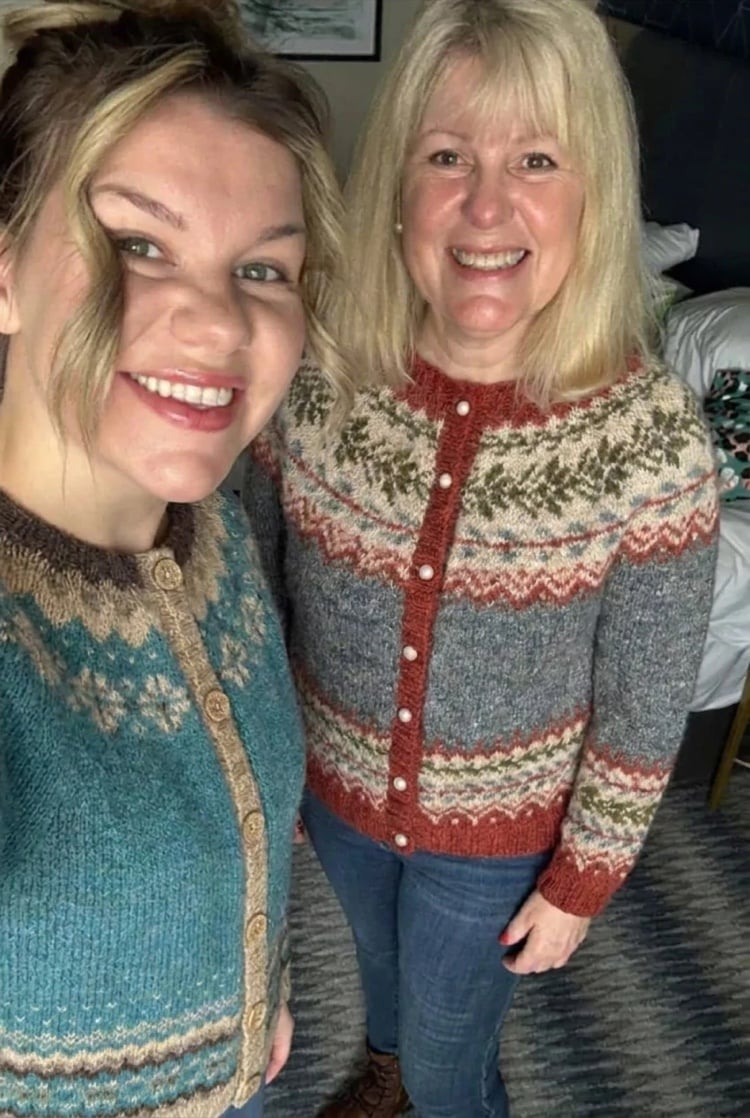 Customer wearing Stella & Grace Dresses