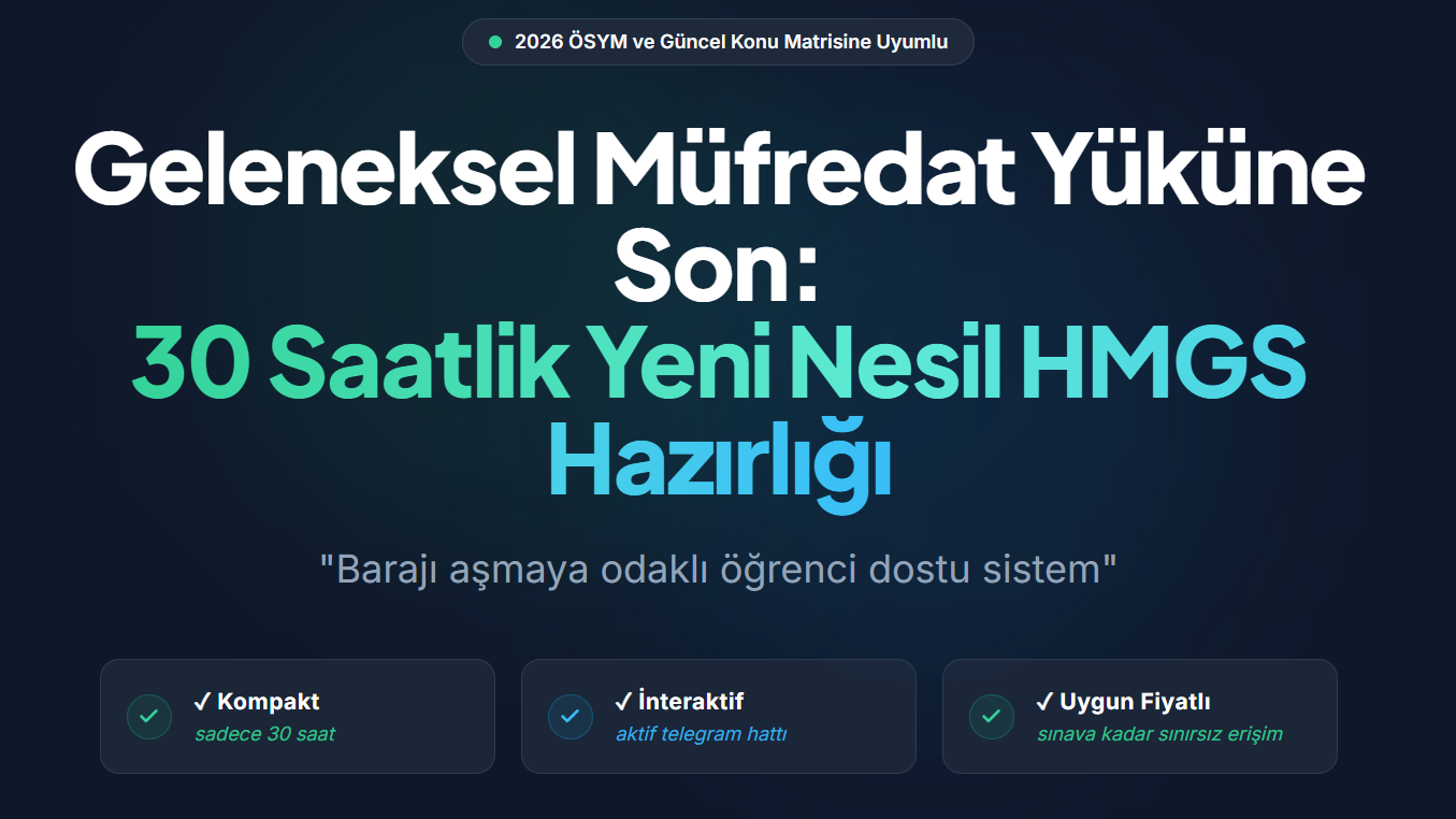 Barota HMGS Kursu