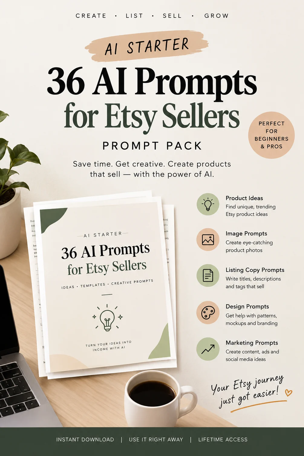 “36 AI Product Mockup Prompts for Etsy Sellers.”