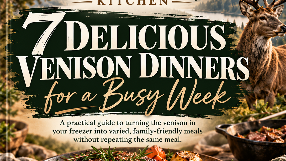 Seven Varied Venison Dinners for Busy Hunting Families