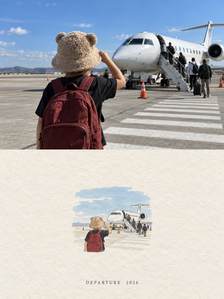 Editorial Photo Card