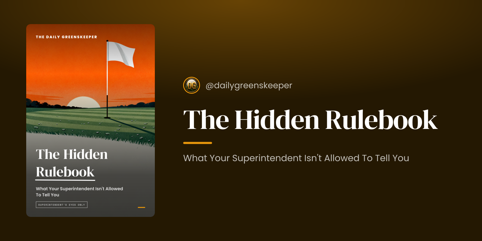 The Hidden Rulebook