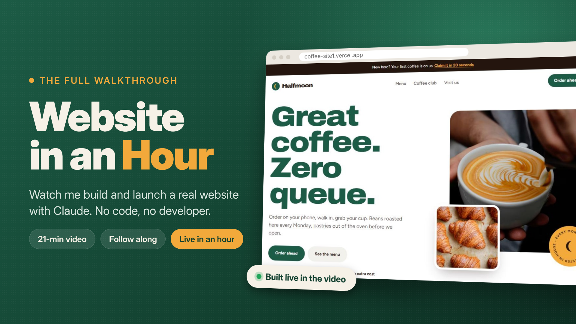 Done-For-You Website (50% Deposit)