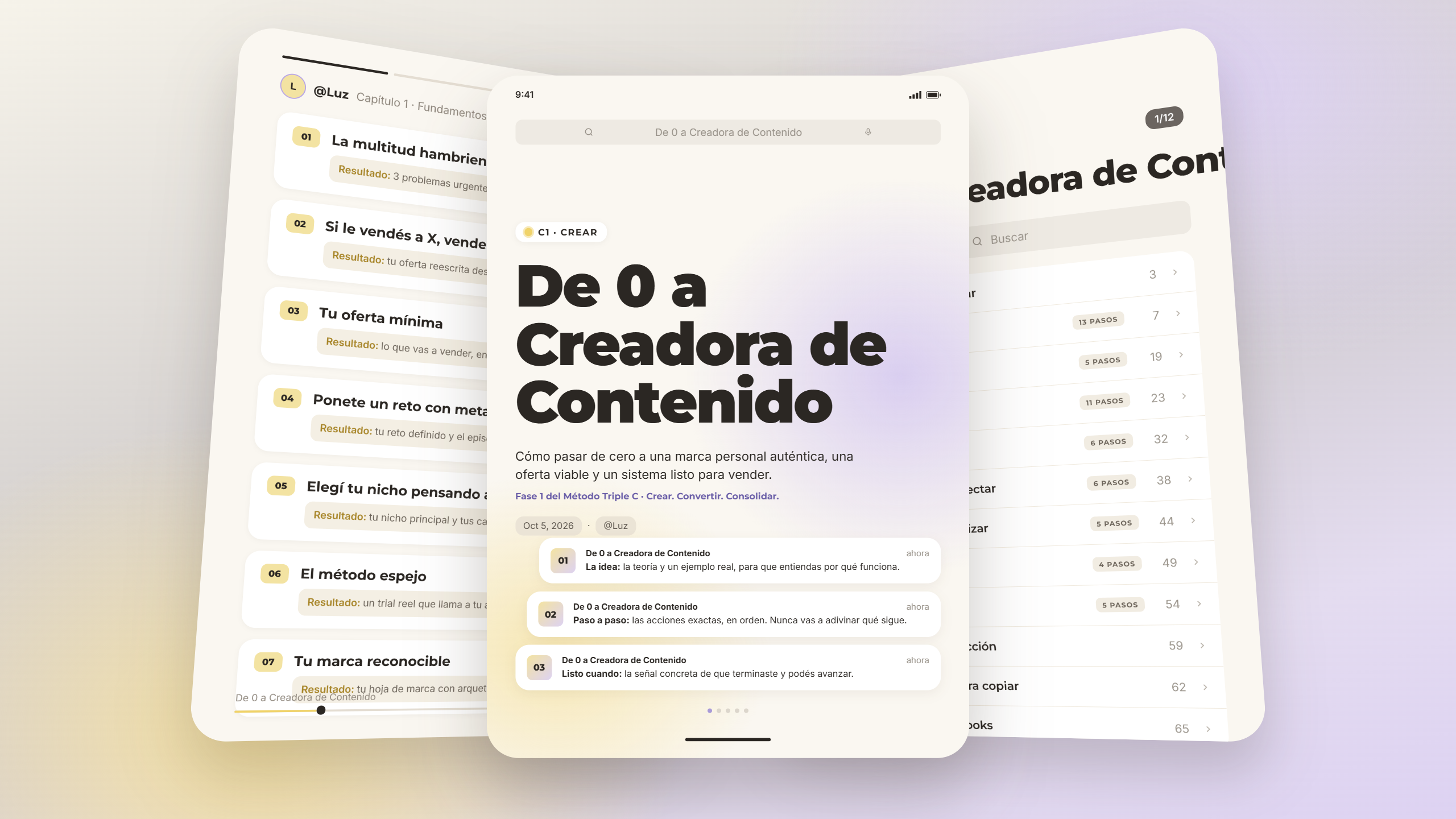 De 0 a Creadora de Contenido – Ebook