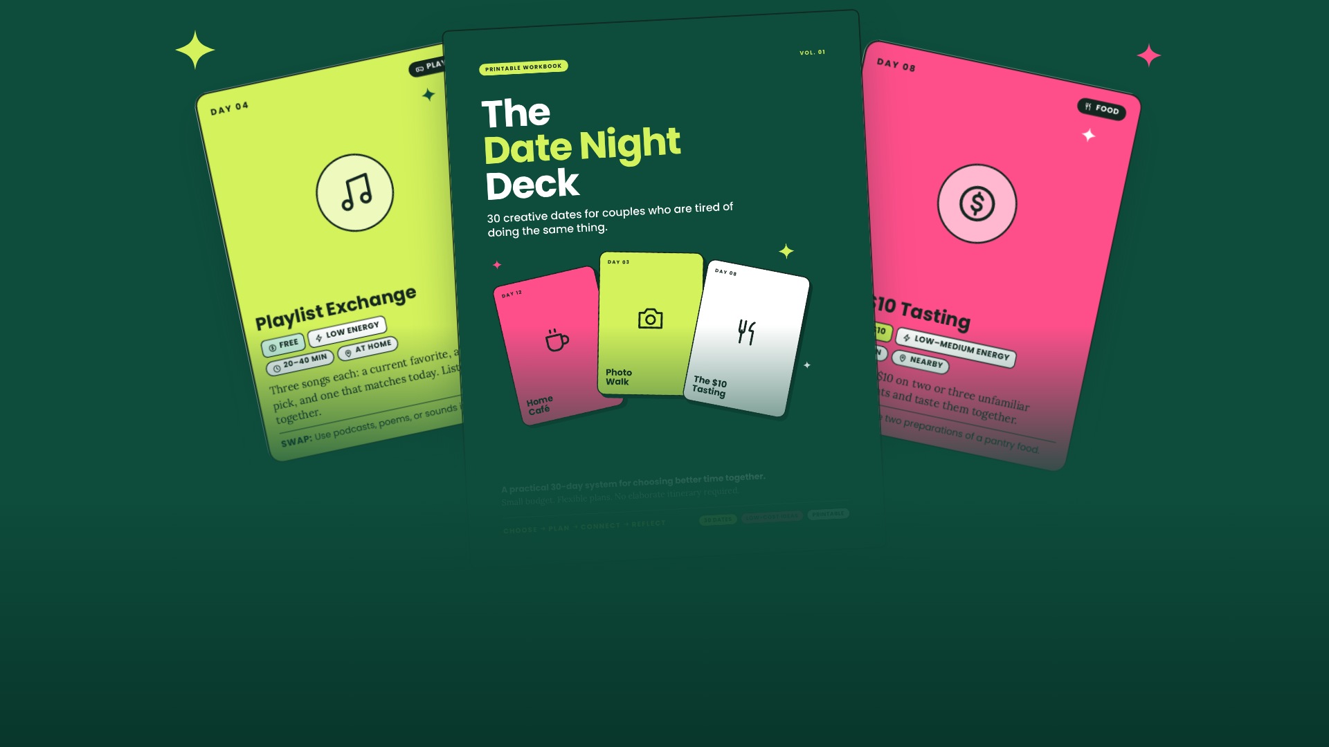 The Date Night Deck: 30 Creative Dates for Couples