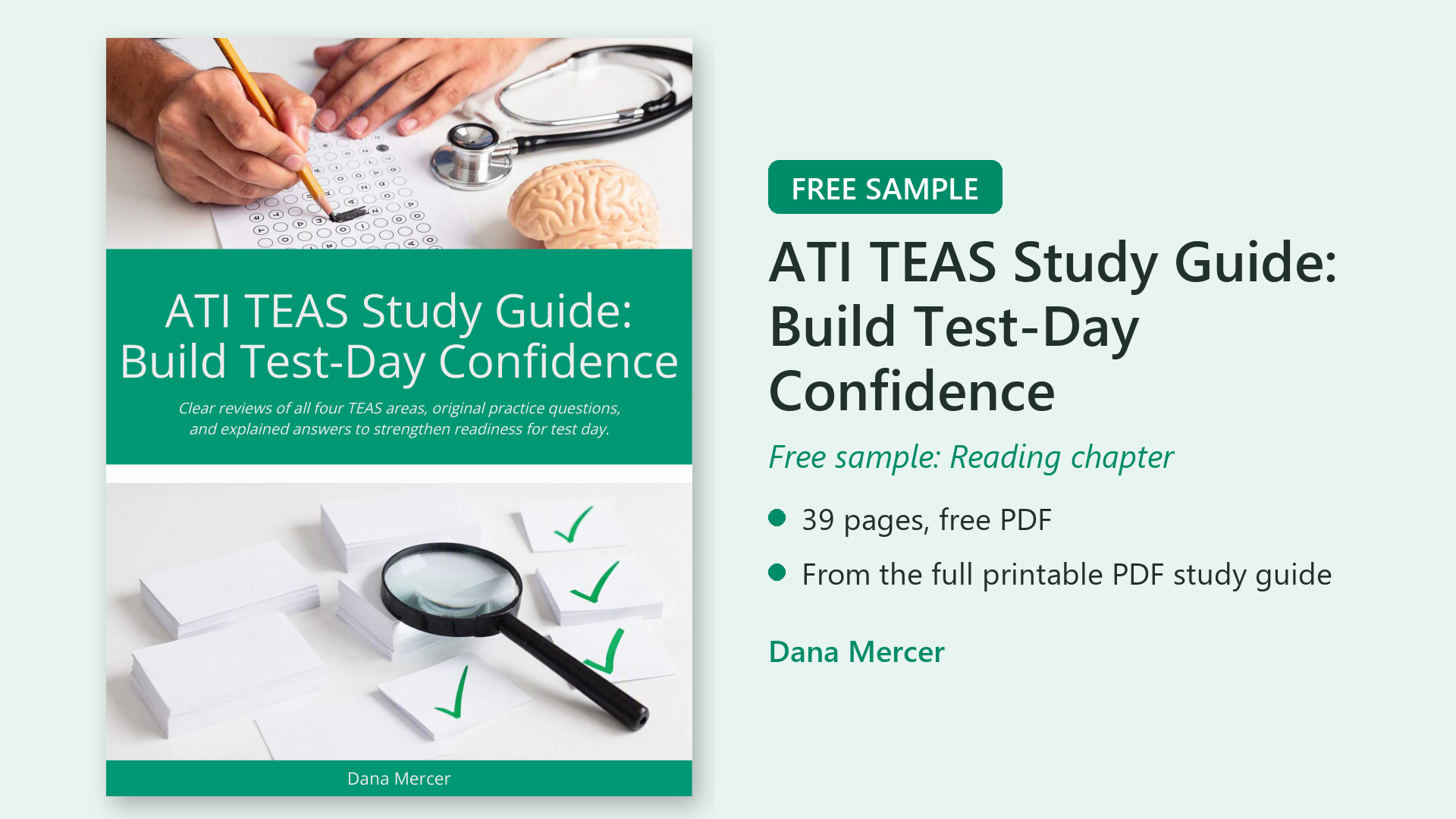 Free ATI TEAS Reading Sample: Pages 1-39
