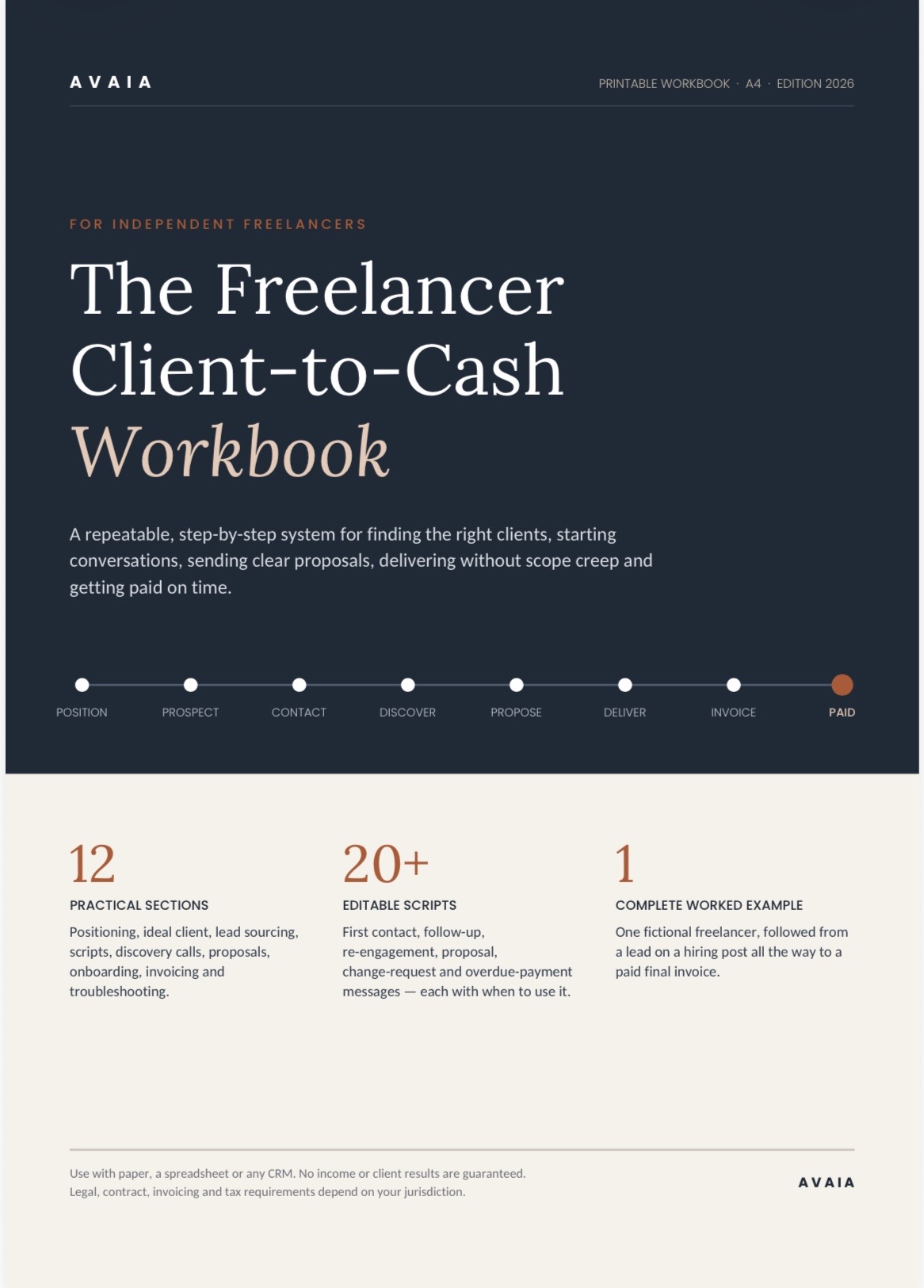 Freelancer Client-to-Cash Workbook