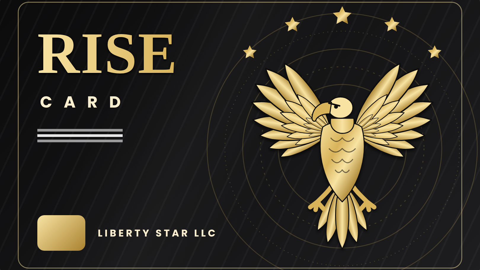 Black Rise Card