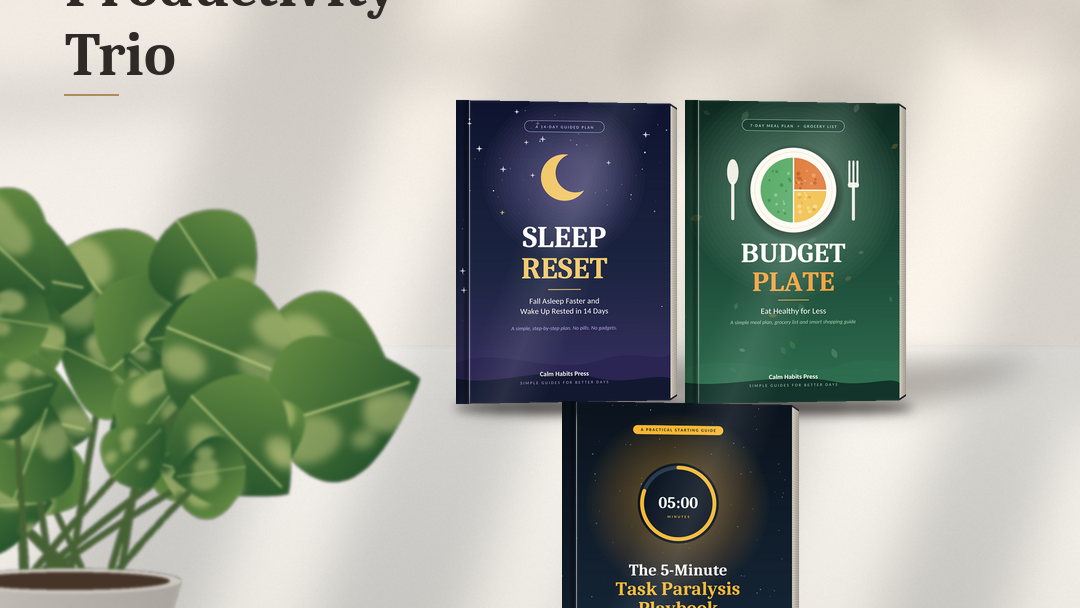 Wellness & Productivity Trio