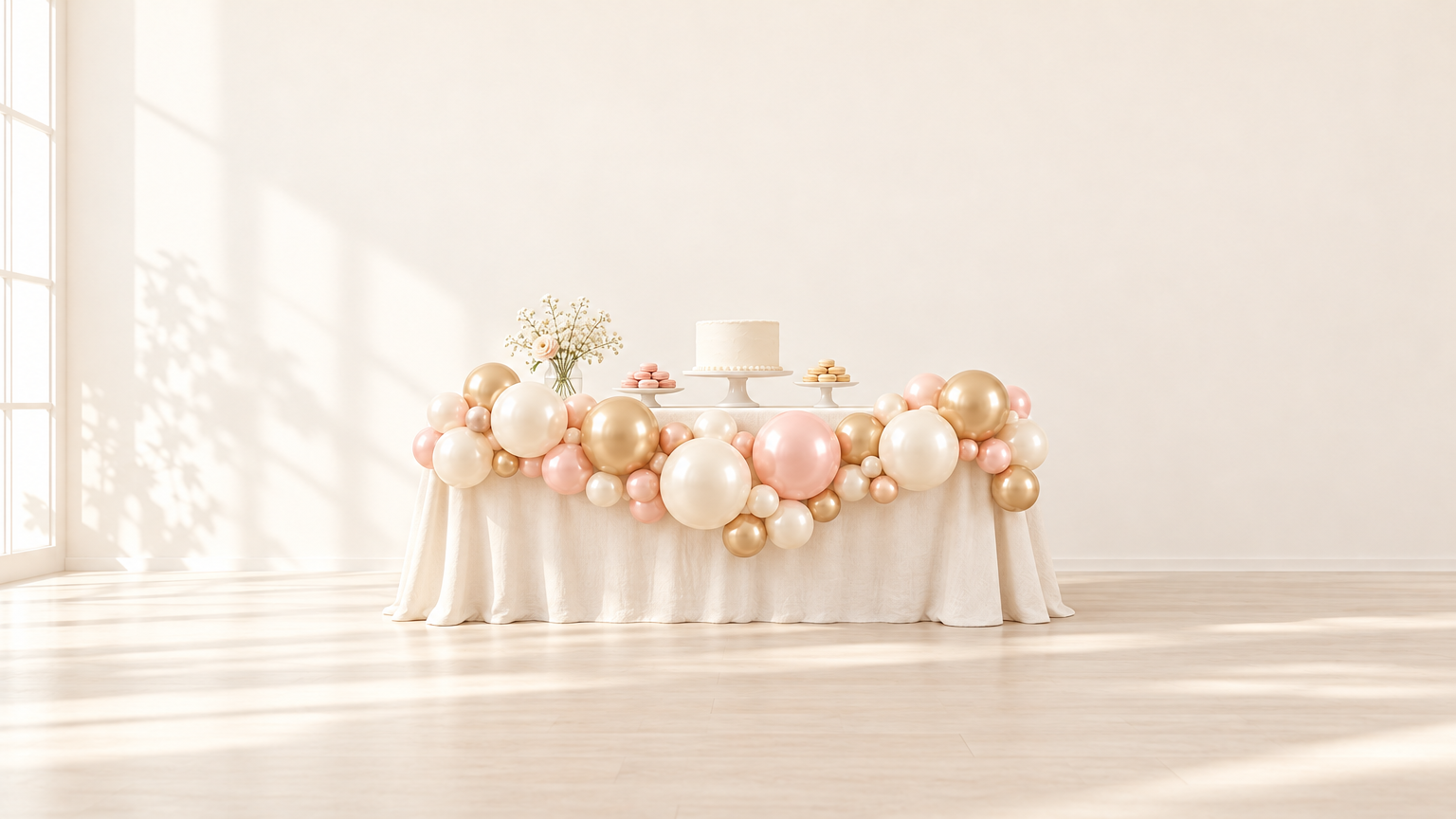 Organic Balloon Garland