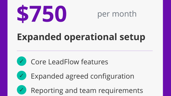 OTG LeadFlow — Professional Founding 90-Day Pilot