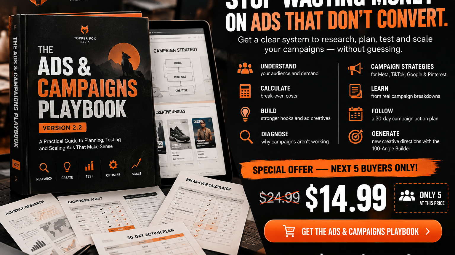 The Ads & Campaigns Playbook